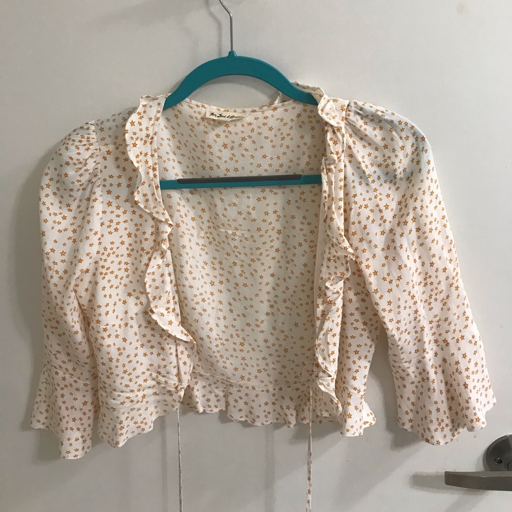 For love and lemons star tie crop top - Picture 2 of 5
